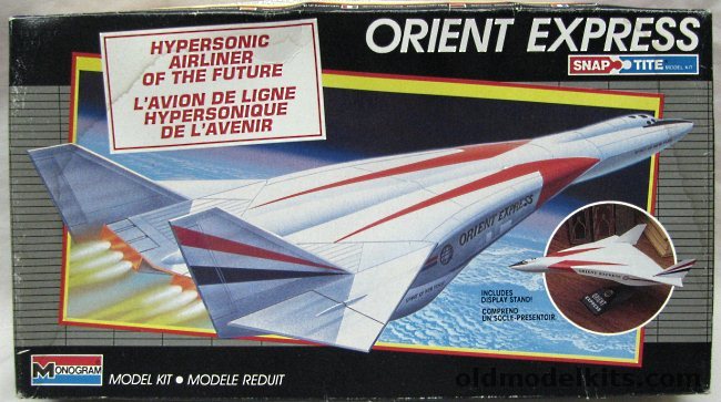 Monogram 1/200 Orient Express Hypersonic Airliner, 1130 plastic model kit